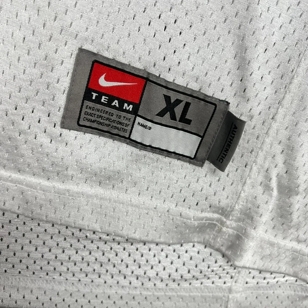 Vintage 2009 Nike Washington Huskies Team Issued Football Jersey White‎ Mens XL